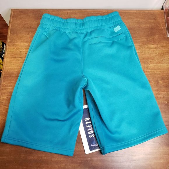 Puma x TMC Men's Small Hustle Way Bermuda Shorts Nipsey Hussle Teal 531215-01 - Picture 3 of 7